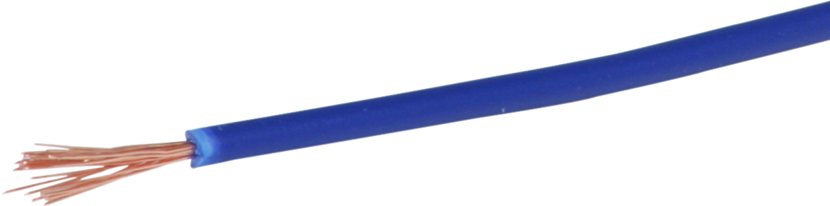 T-Litze 0.75mm² blau Eca, Spule à 200m