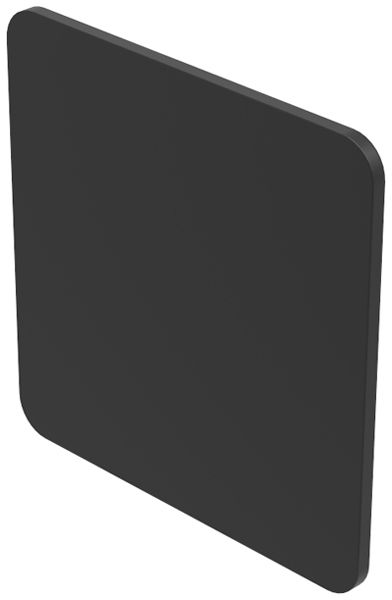 Bezeichnungsschild EAO45, silber 27×27mm