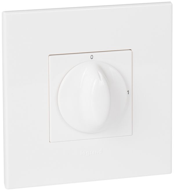 UP-Drehschalter ATO 3/1L weiss 1-2-1-2