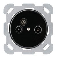 Presa d'antenna INC TV-R-dati basico B 19dB nero