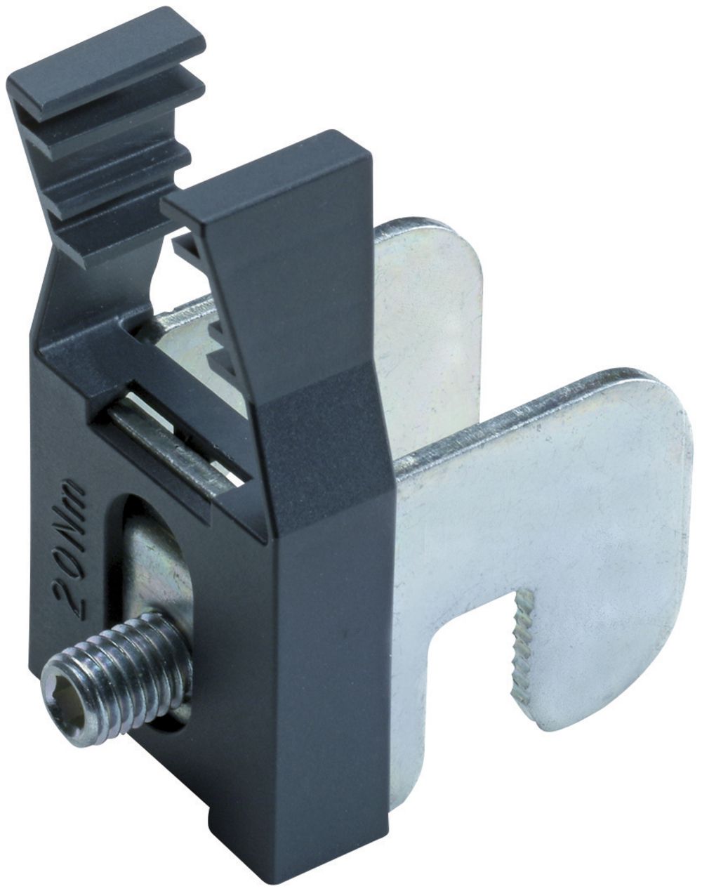 Borne Hager pour adaptateur double