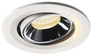 Downlight LED INC SLV NUMINOS MOVE S, 8.6W 250mA 700lm 3000K 55° bc/chr