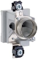 Porte-fusible Hager DII 25A barre DIN pour profondeur 44/51mm NT en bas