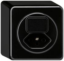 AP-Kombination I basico LR+Typ 13 Phasenanschnitt 20…400W/VA schwarz