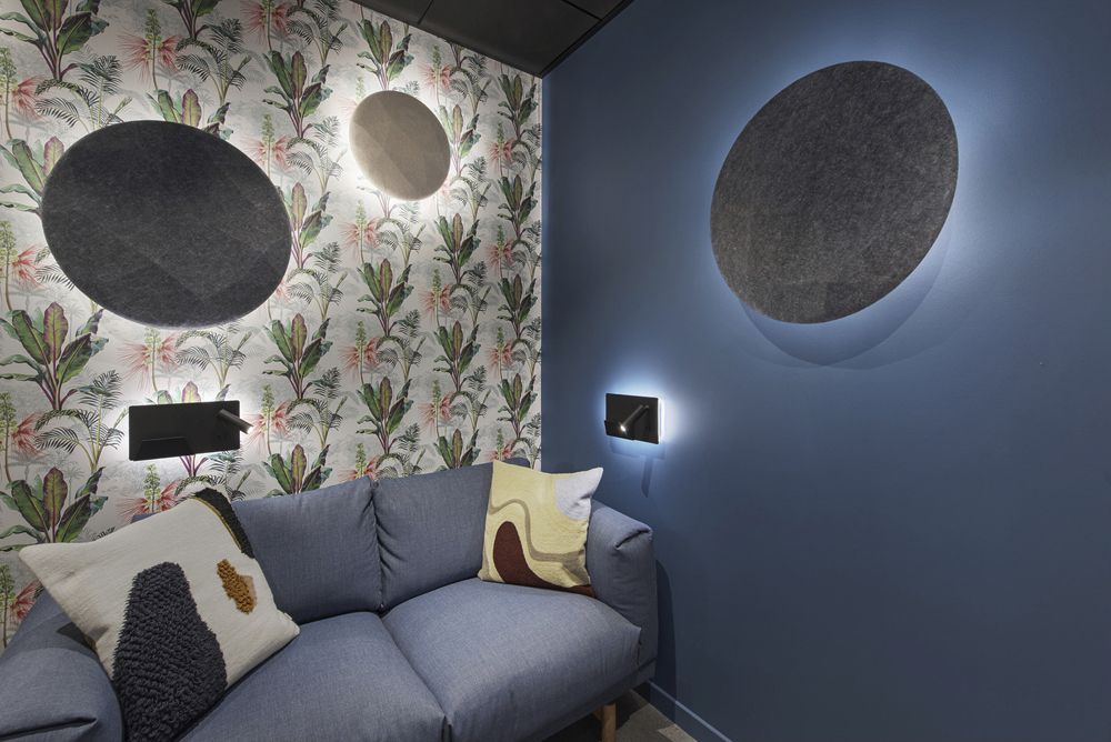 Abat-jour SLV MANA SHADE ROUND 60 Ø600mm feutre/aluminium gris