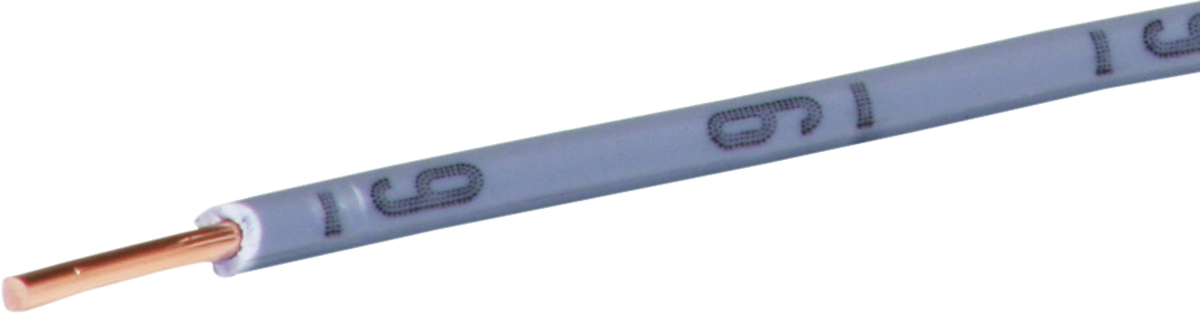 T-Draht 1.5mm² Nr.9 grau Eca