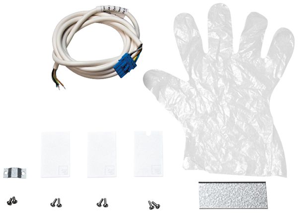 Kit de raccordement SG Lineal surface alimentation finale DALI 5×0.75mm² blanc