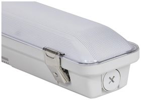 LED-Feuchtraumleuchte DOTLUX MISTRALexit 40W 5300lm 840 IP66 EM 3h 1540mm grau