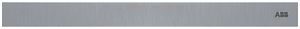 Abschlussleiste ABB-Welcome, für Grösse 2/x, edelstahl