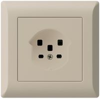 UP-Steckdose HA kallysto.line Typ 25 mit Steckklemmen beige