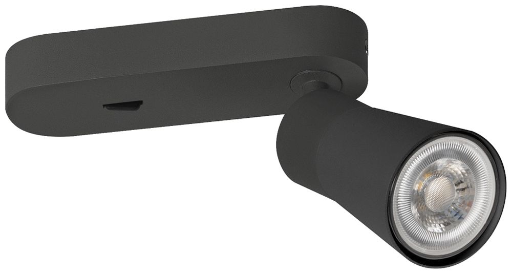 Spot SLV PURI 2.0 Cone CW GU10 1×6W REG Ø55×150×87mm nero