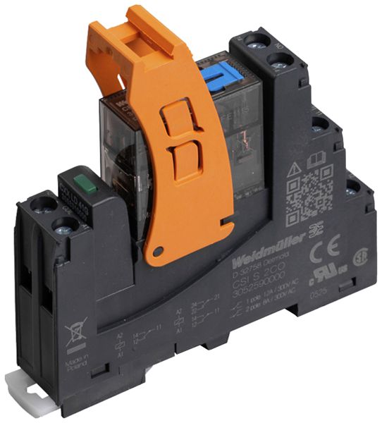 Relais WM CRIKIT S L/D/PB 1CO 16A AgNi 19.2…26.4VDC LED Schraubanschluss RT II
