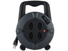 Kabelrolle 4×T13 10m IP20 schwarz/dunkelblau