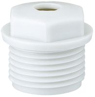 Passe-câble avec trou 6 pans M20 gris clair