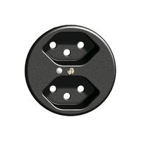 Disque frontal FH 2×T13 noir Ø58mm, lentille,