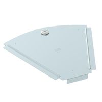 Deckel BET RBD 45° 200×225mm Stahl bandverzinkt Zink-Aluminium
