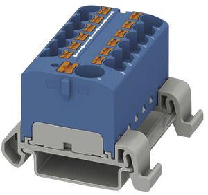 Bloc de distribution PX PTFIX 10/12X4-NS35A BU