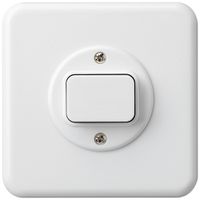 UP-Druckschalter basico 3/2L weiss