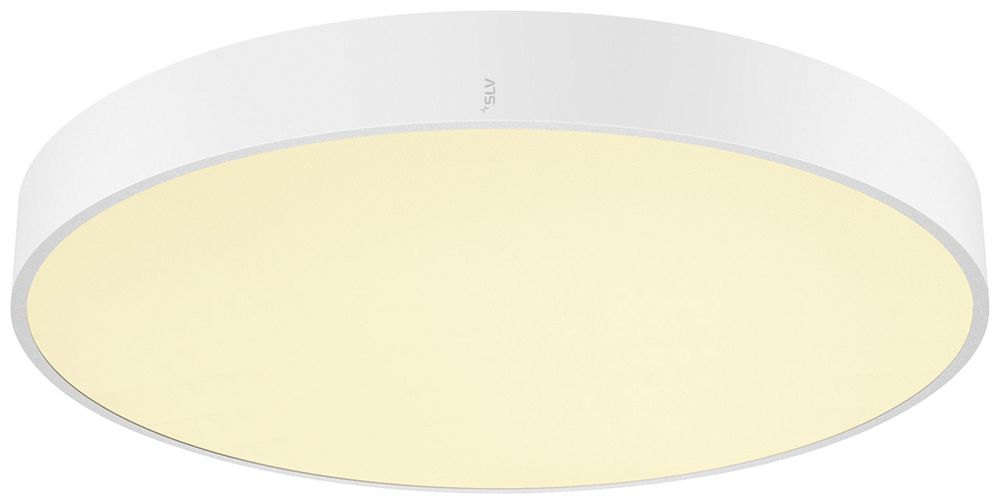 Plafonnier LED SLV MEDO PRO 60 39W 5100lm 930/940 IP50 DALI Ø600mm blanc
