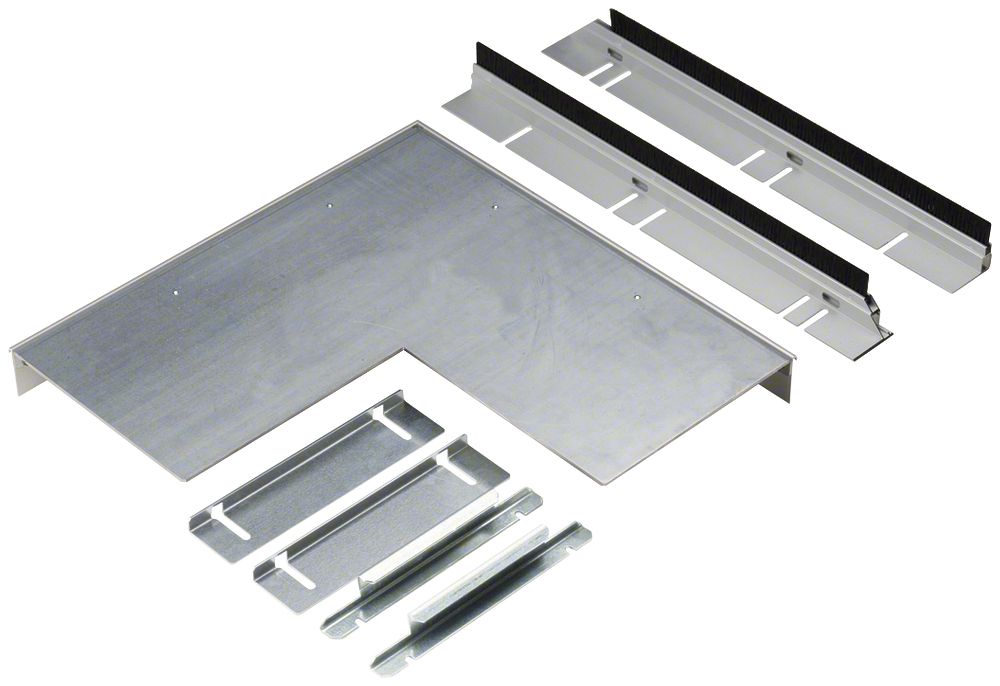 Angolo piatto Hager spazzola/LED/interno p.BKB 85×250mm