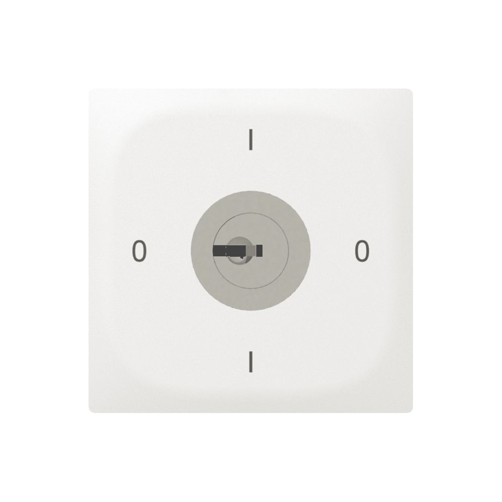 UP-Drehschalter SIDUS E 0/2L SS weiss