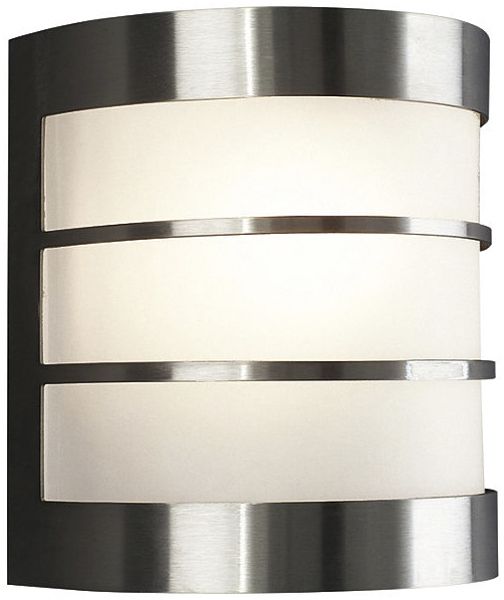 Applique Philips Calgary E27 1×60W IP44 acier fin