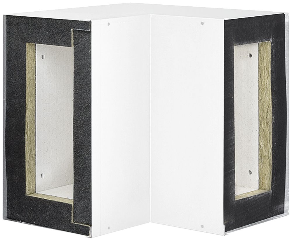 Angle intérieur tehalit FWK 90 E90/E30 100×260mm, blanc traffic