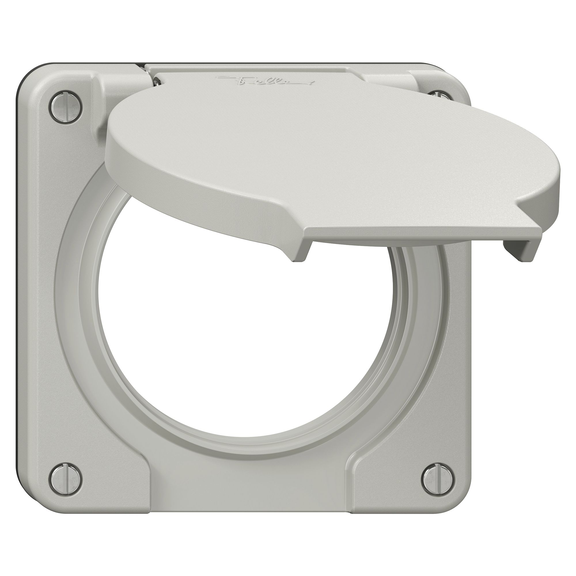 Deckel mit Klappdeckel NEVO Ø60mm IP21 lgu (Dicht.sz)