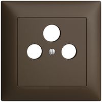 UP-Frontset EDIZIOdue coffee 88×88mm