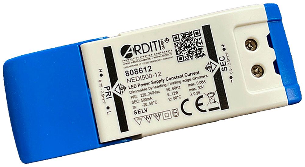 Convertisseur LED Elektrogros à courant constant 500mA 12W dimmable