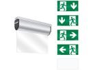 Lampada di emergenza ESYLUX SLD EL LED IR 230V 3W IP40 3h all fissaggio laterale