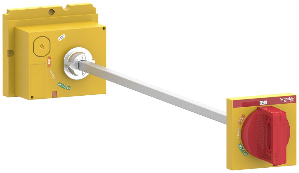 Commande rotative avec embrayage pour ComPacT NSX100…250, IP55 rouge/jaune