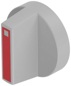 Drehgriff EAO51/61 ausleuchtbar grau/rot