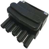 Steckerteil Wieland ST18/5 5L 230/400VAC 16A schwarz