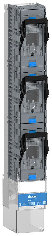 NH-Lastschaltleiste Hager FV+ NH2 1P 400A 690V 100kA Schraubanschluss