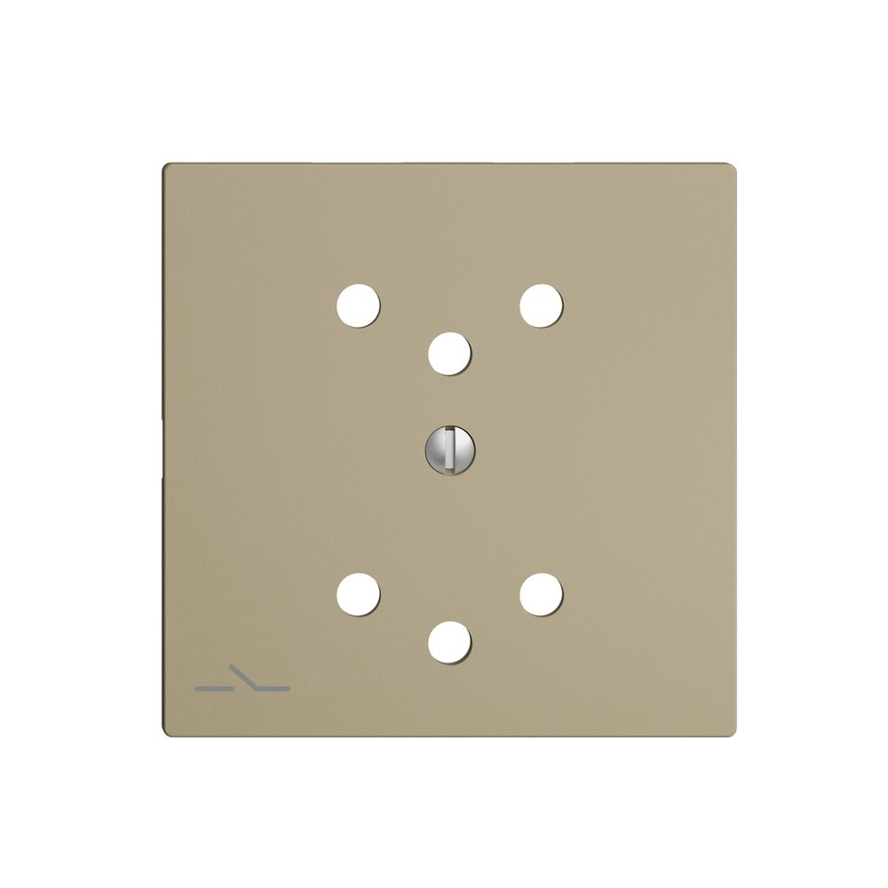 Placca frontale 2×T12,S EDIZIOdue sand