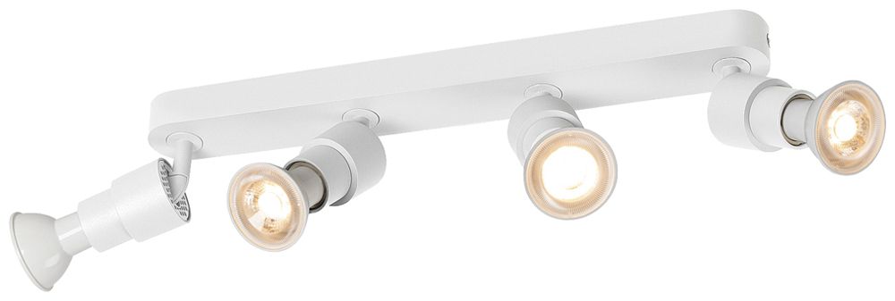 Spot SLV PURI 2.0 Basic CW GU10 4×6W DIM 365×42×96mm weiss