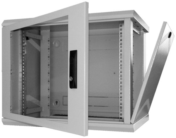 Armadio di rete/p.server Duopac Box 6HE 600×400mm