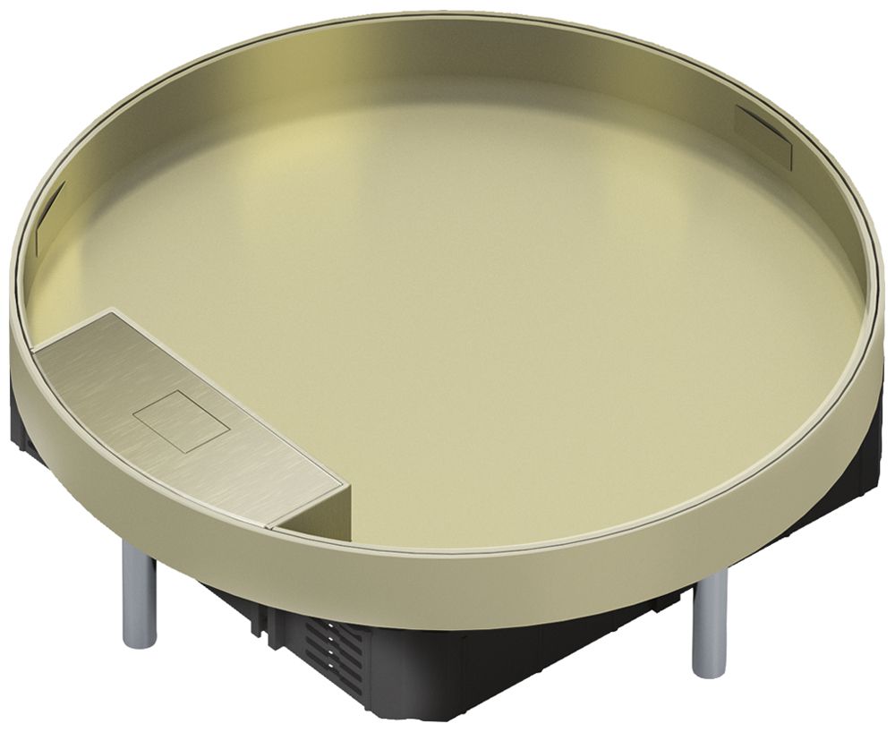 Messingkassette Hager R12 LE 10 32mm Messing