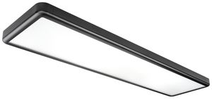 LED-Deckenleuchte SG Sense Surface 30W 3870lm 4000K DIM 1202×302mm schwarz