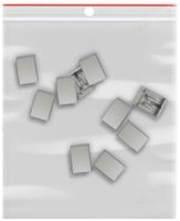 Seitenbaustein EDIZIO.liv SNAPFIX® f.KNX UNI&zeptrion 10 Stück ohne LED hgu