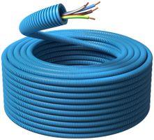 Installationsrohr vorverdrahtet KRFWG PM M20 bl H07Z1-U 4×1.5mm² bl/gu/br/gn-gb
