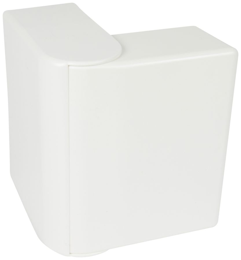 Ausseneck HF 60…120° 130×50mm Kunststoff weiss IP3X