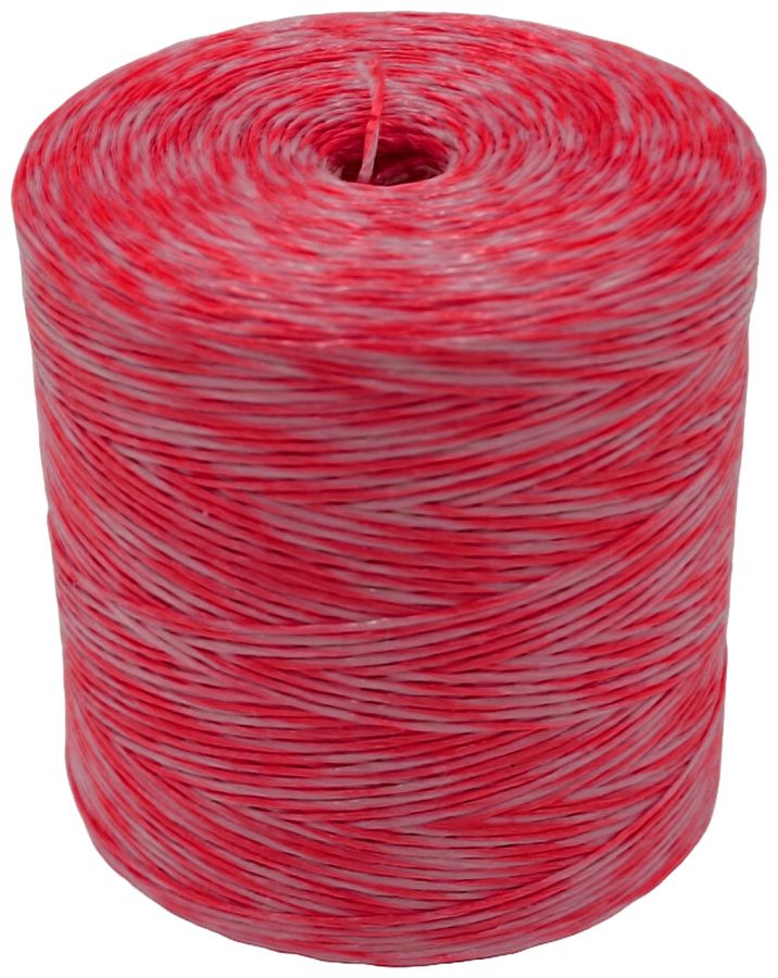 Cordon de tirage ELBRO torsadé polyamide (PA) 900m blanc/rouge