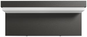 LED-Wandleuchte myGarden Bustan, 9W 230V 2700K 78×92×220mm IP44 anthrazit