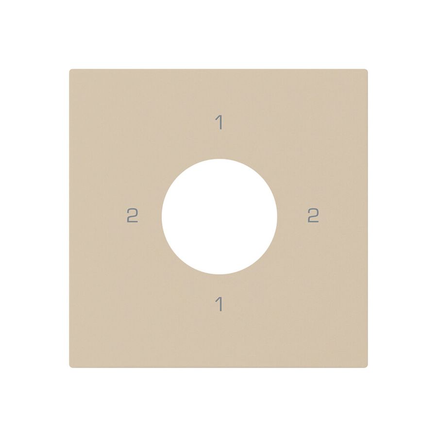 Kit di copertura kallysto per interruttore a chiave S3/1 polo beige
