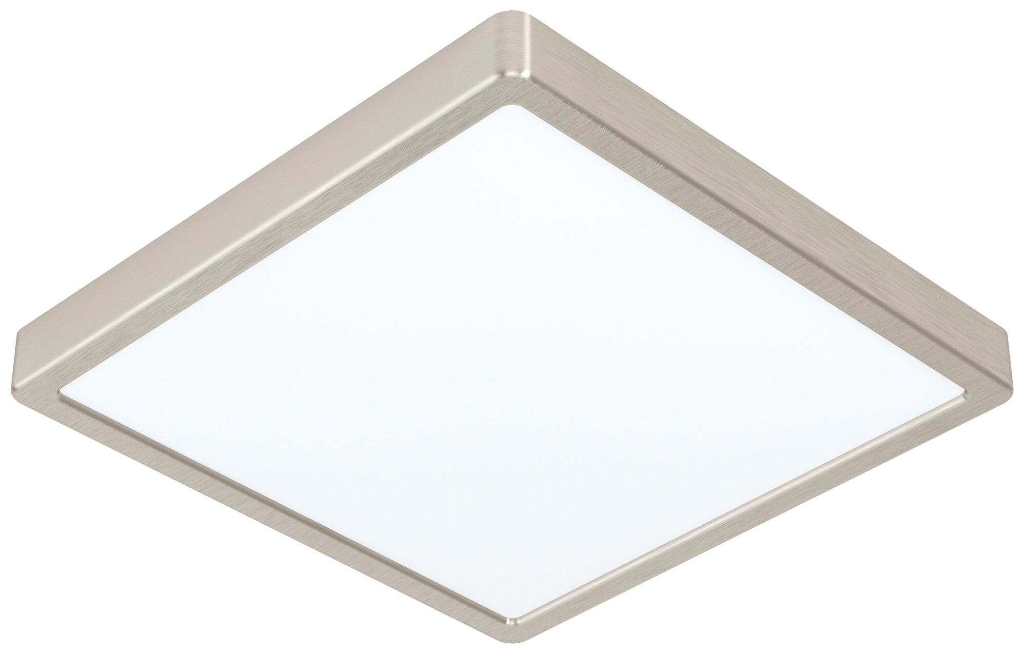 LED-Deckenleuchte Eglo FUEVA 21W 0…2700lm 2700…6500K IP44 DIM 390×25mm Nickel