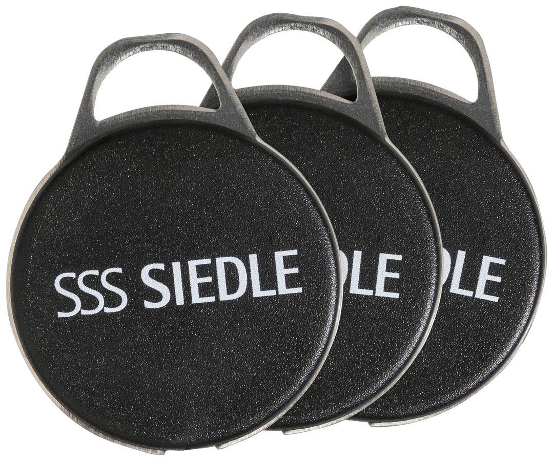 Transponder Siedle 99 500 schwarz 57×25.2×9.5mm 3 Stück
