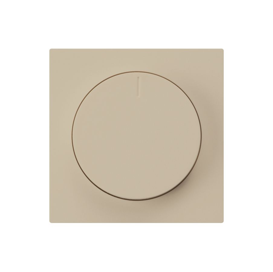 Frontset kallysto 60×60mm für Drehlichtregler beige