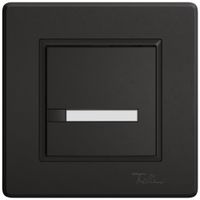 UP-KNX-Taster RGB EDIZIO.liv SNAPFIX® Temperaturfüh.o.LED Pap.1×T 1-Tbed.sz